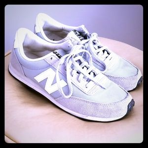 New Balance grey with chevron